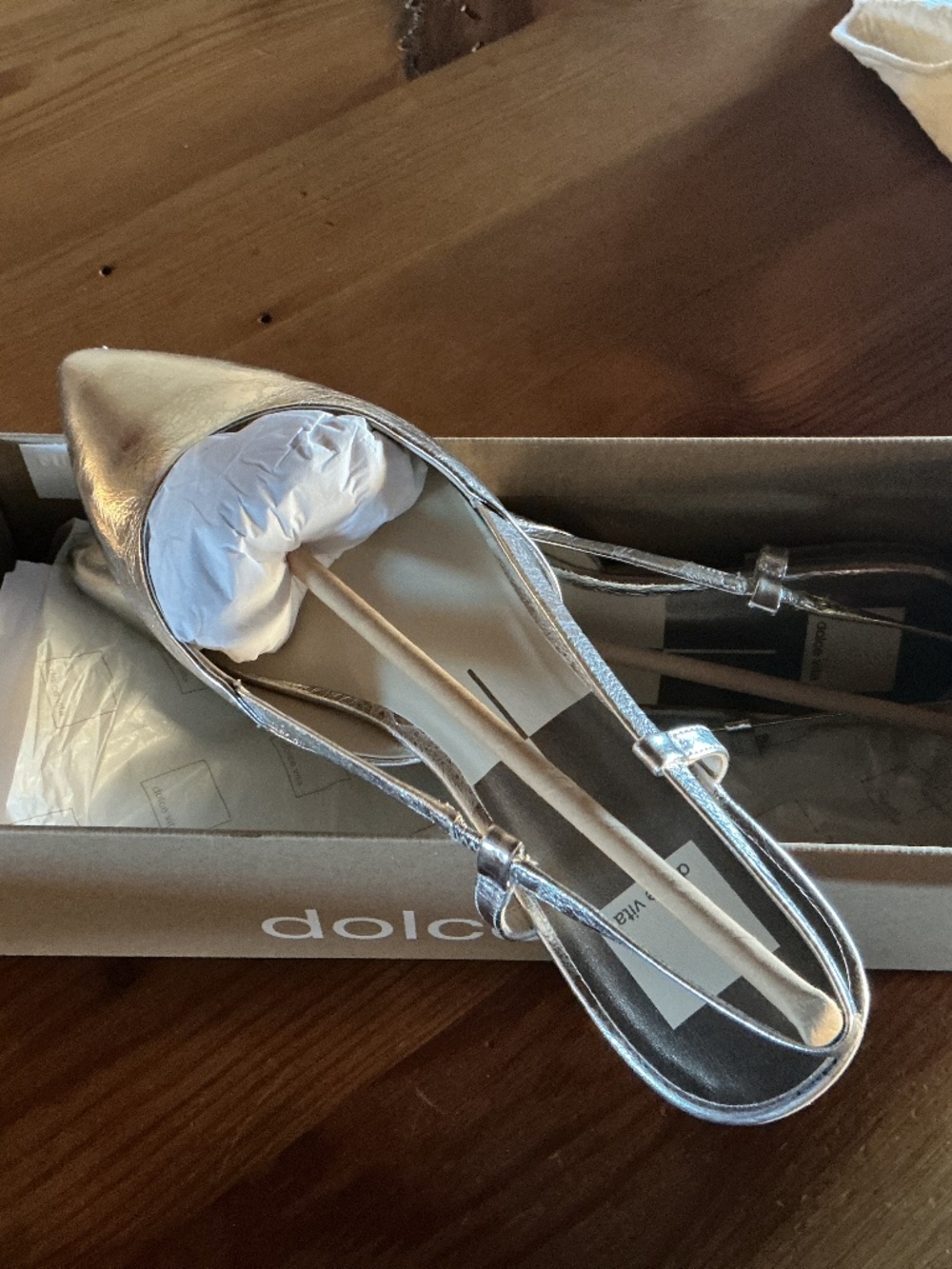 Dolce Vita Leather Mule Slides